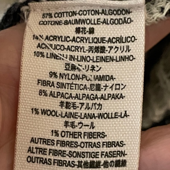 Free People Lima Blanket knit hooded cardigan Size Small - Picture 5 of 11